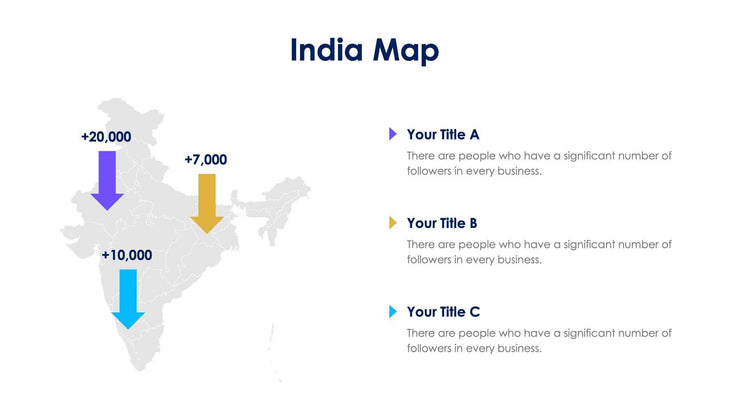 India Map Infographic Slide Template S04112216 – Infografolio