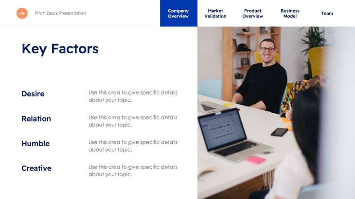 Key Factors Infographic Slide Template S10132202 – Infografolio