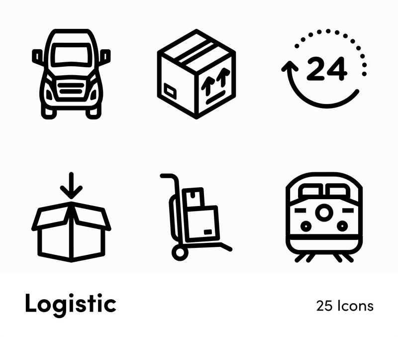Logistic-Outline-Vector-Icons Icons Logistic Outline Vector Icons S12162101 powerpoint-template keynote-template google-slides-template infographic-template