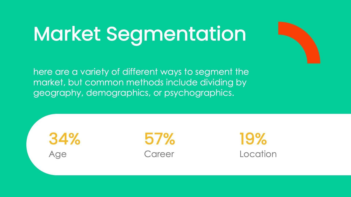 Market Segmentation Slide Infographic Template S09272202 – Infografolio