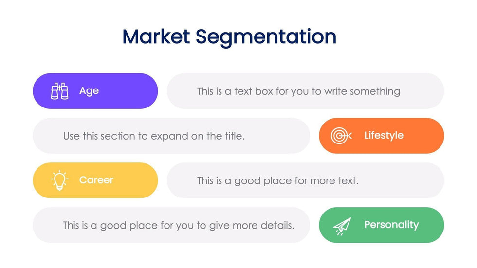 Market Segmentation Slide Infographic Template S09272207 | Infografolio