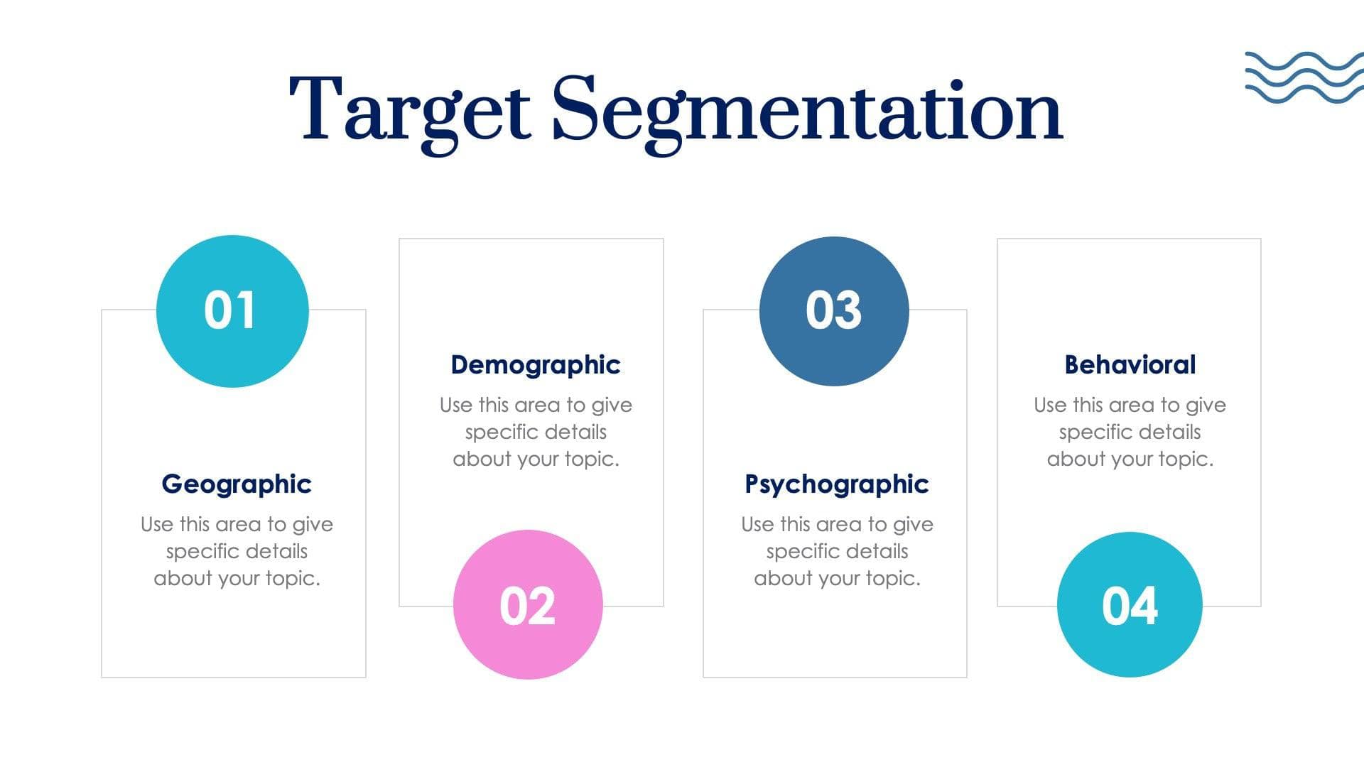Target Segmentation Slide Template S10172203 | Infografolio