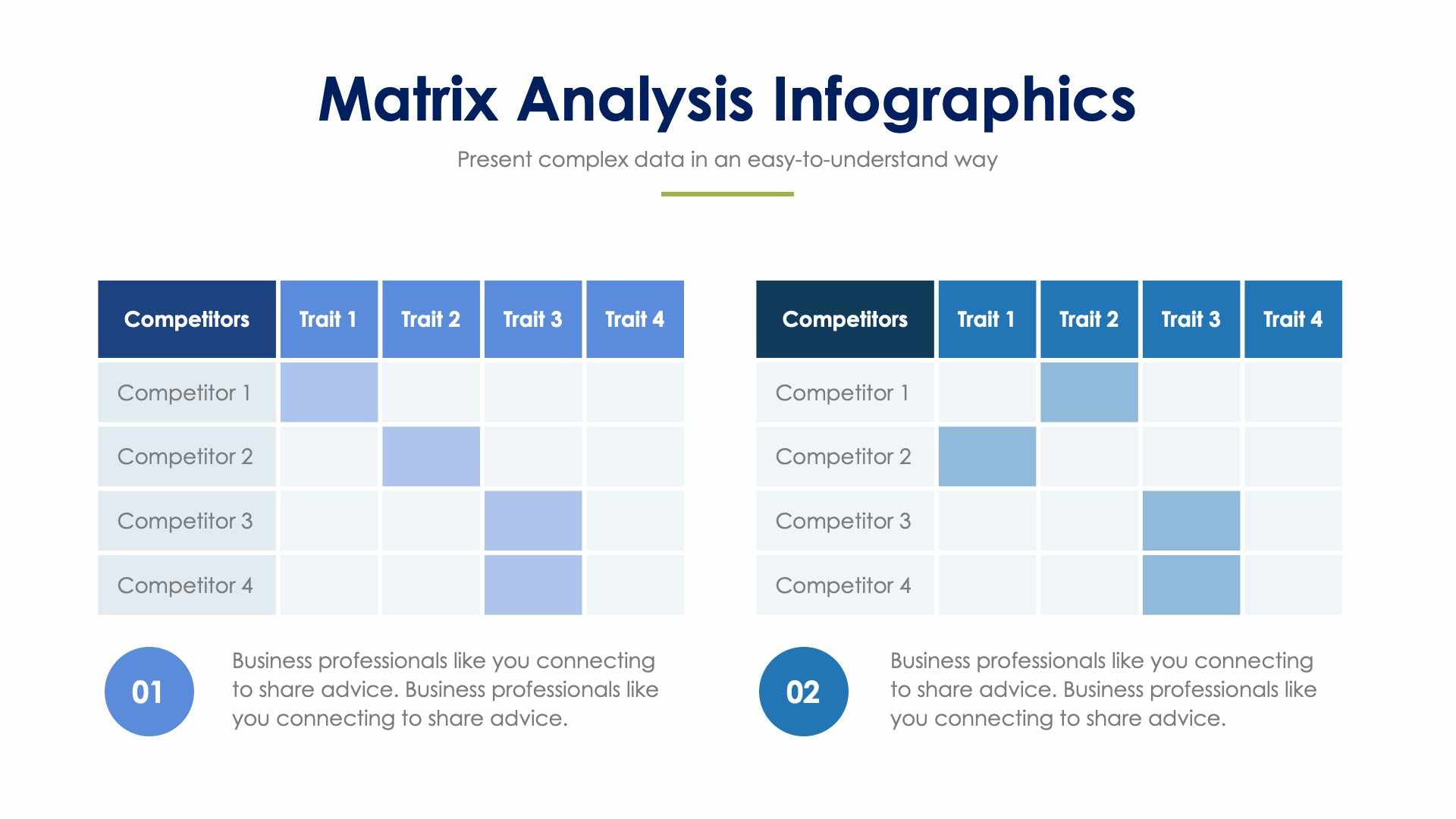 Matrix Analysis Slide Infographic Template S01172214 | Infografolio