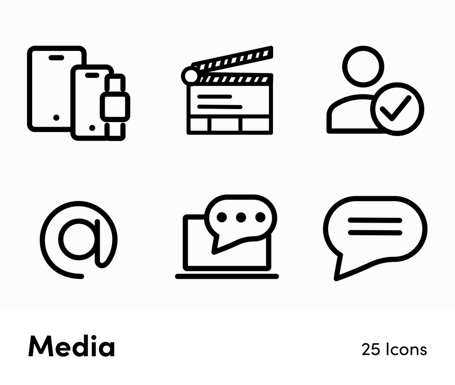 Media-Outline-Vector-Icons Icons Media Outline Vector Icons S12162103 powerpoint-template keynote-template google-slides-template infographic-template