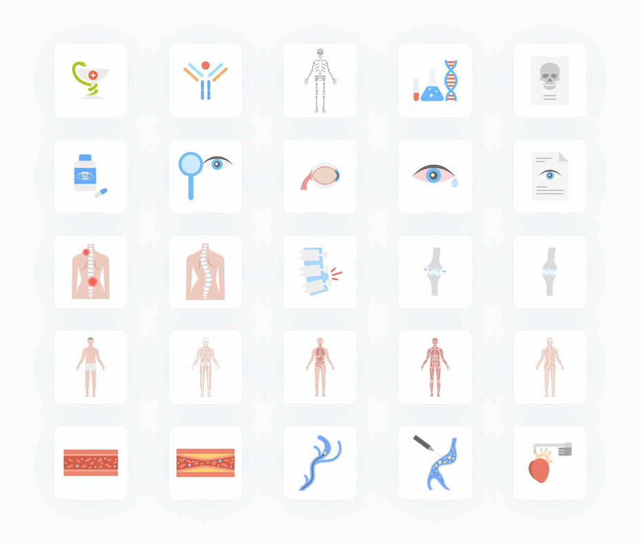 Medicine-Flat-Vector-Icons Icons Medicine Flat Vector Icons S01192201 powerpoint-template keynote-template google-slides-template infographic-template