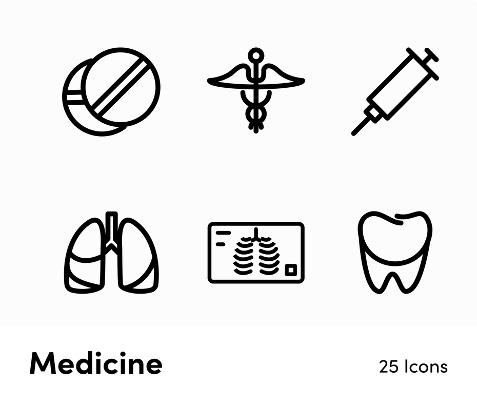 Medicine-Outline-Vector-Icons Icons Medicine Outline Vector Icons S12162102 powerpoint-template keynote-template google-slides-template infographic-template
