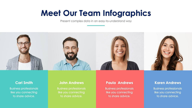 Meet The Team Slide Templates | Infografolio