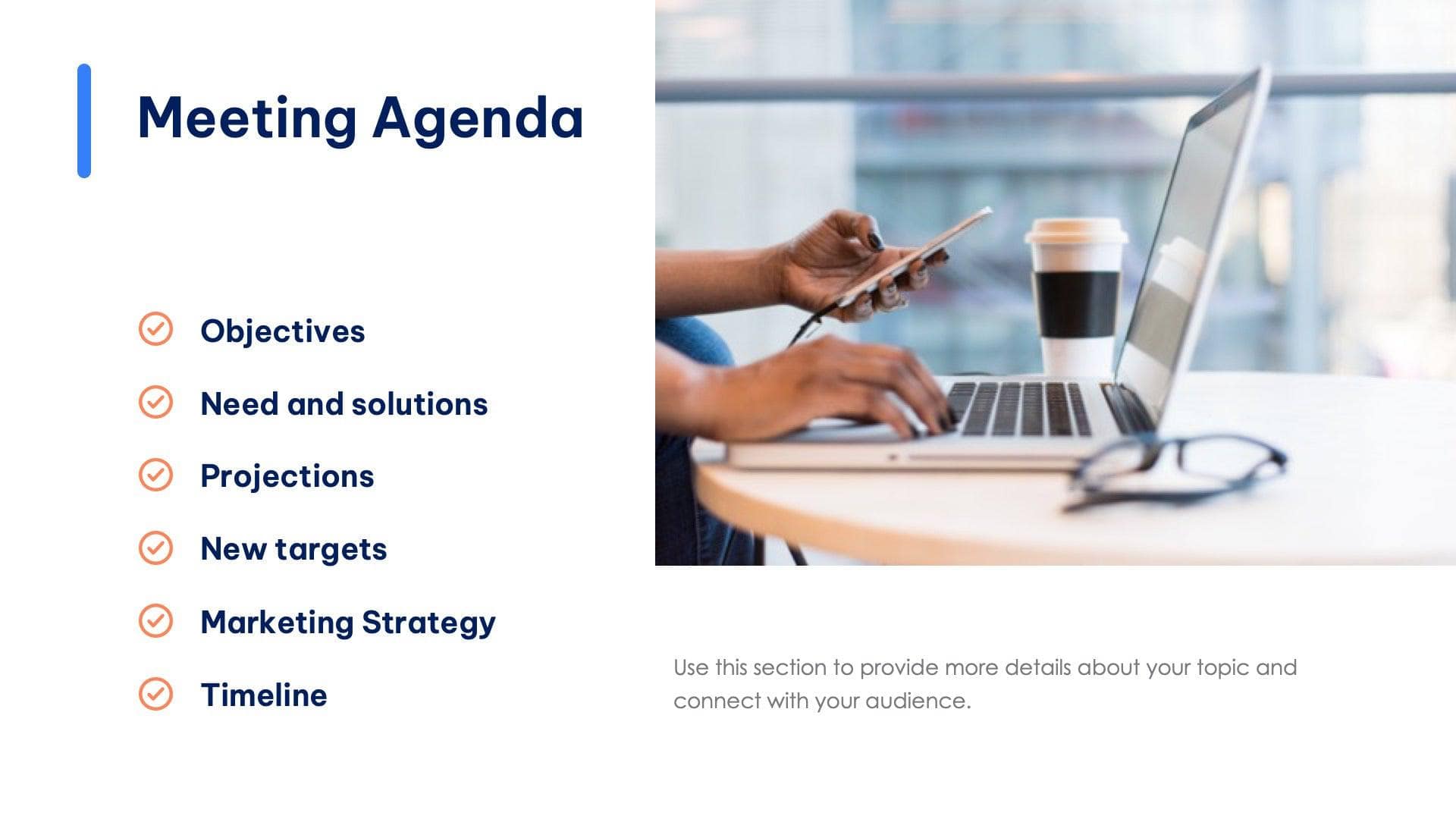 Meeting Agenda Slide Template S10262201 | Infografolio