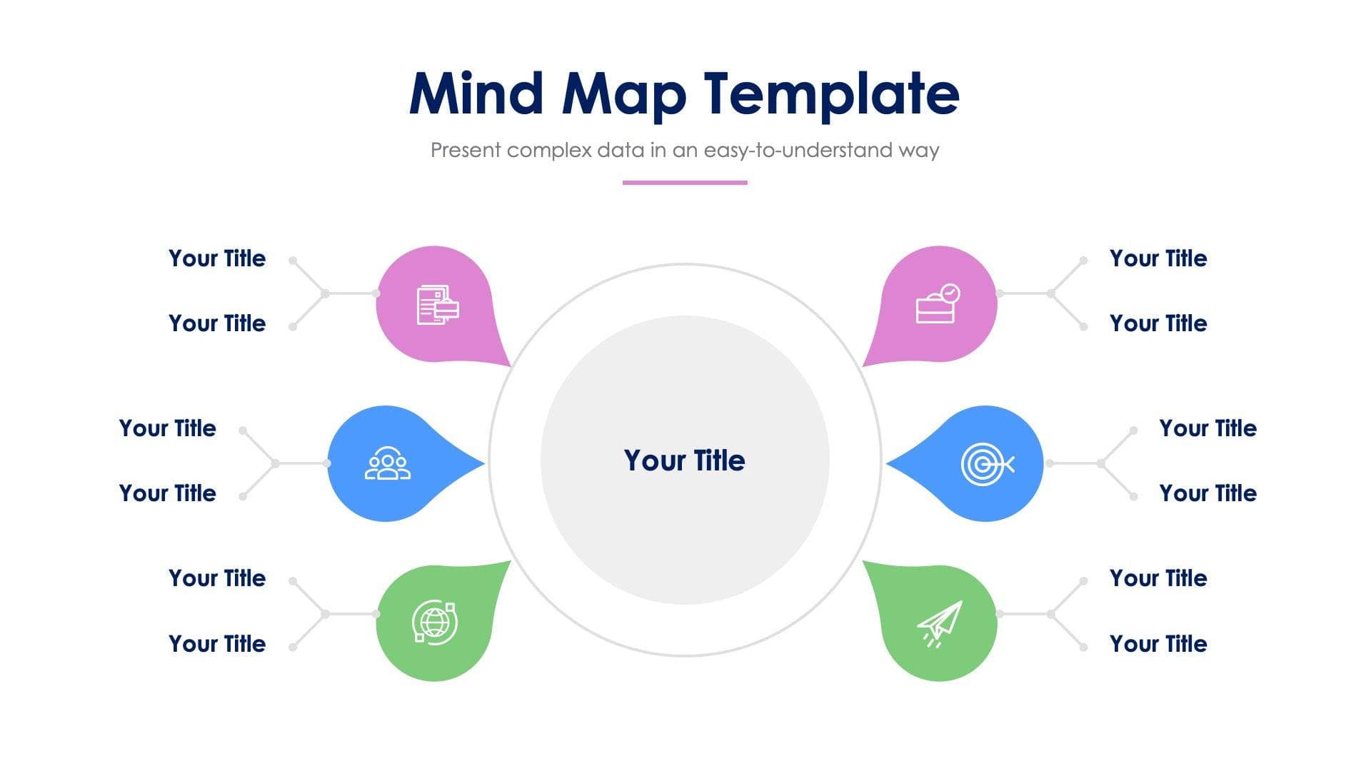 Mind Maps Diagrams Slide Infographic Template S06102214 | Infografolio