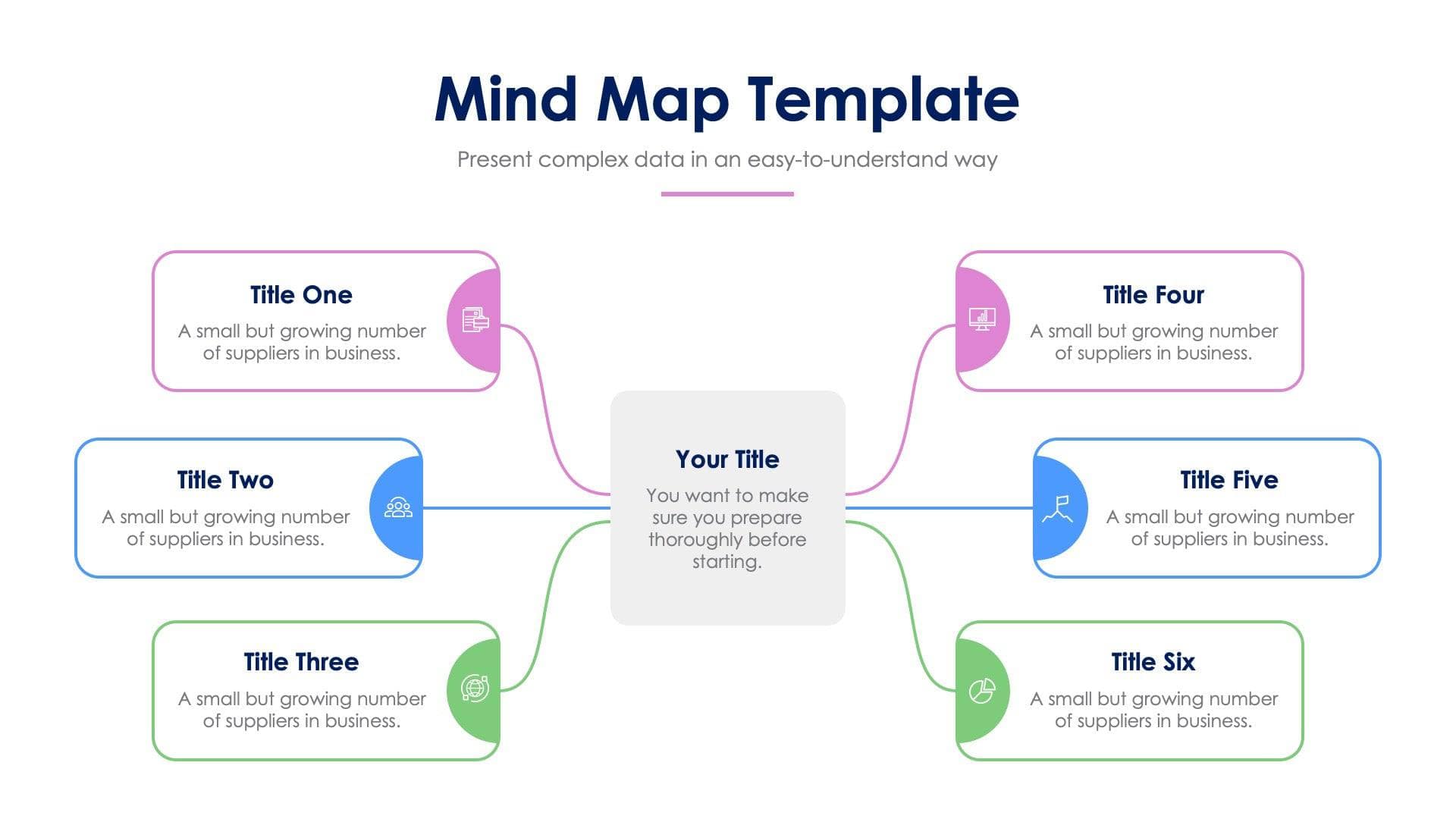 Mind Maps Diagrams Slide Infographic Template S06102218 | Infografolio