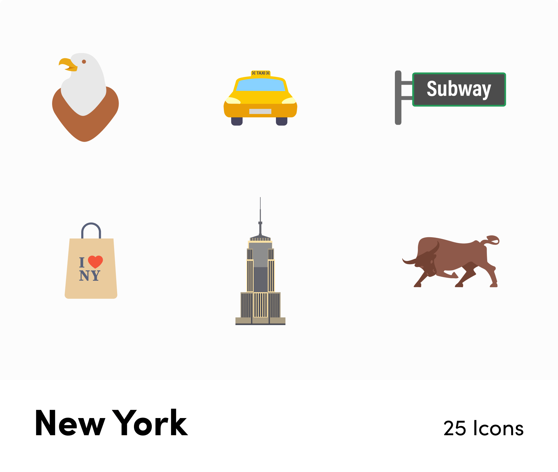 New York-Flat-Vector-Icons Icons New York Flat Vector Icons S12082104 powerpoint-template keynote-template google-slides-template infographic-template