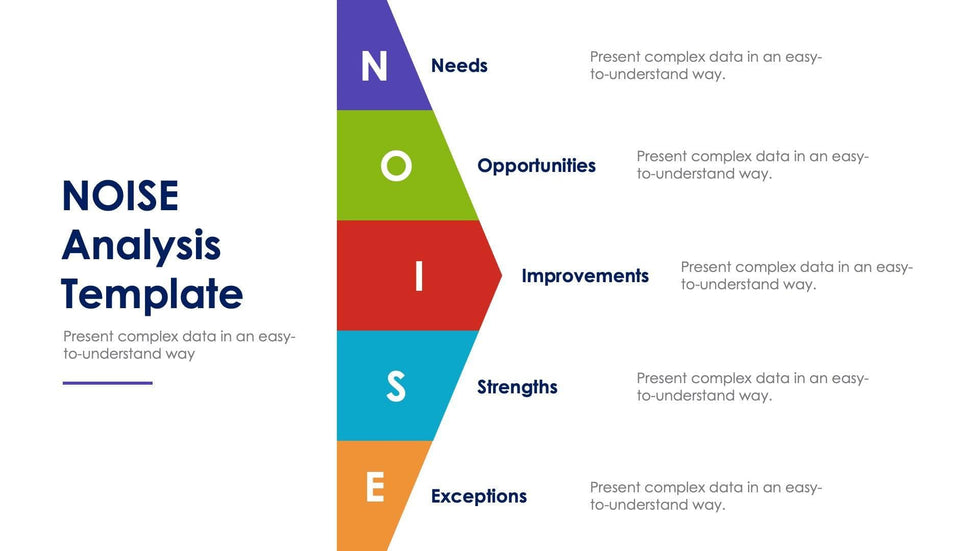 NOISE-Analysis-Template-Slides Slides NOISE Analysis Template Slide Infographic Template S03142213 powerpoint-template keynote-template google-slides-template infographic-template