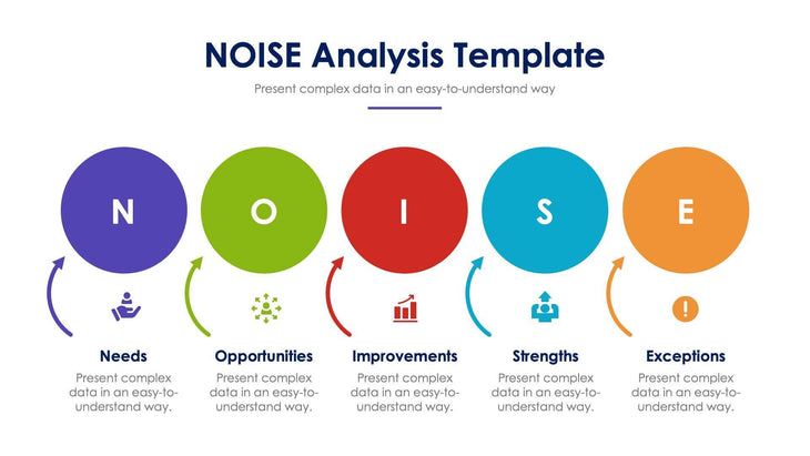 NOISE-Analysis-Template-Slides Slides NOISE Analysis Template Slide Infographic Template S03142215 powerpoint-template keynote-template google-slides-template infographic-template