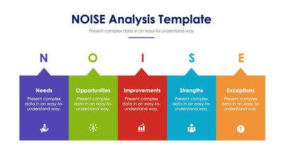 NOISE-Analysis-Template-Slides Slides NOISE Analysis Template Slide Infographic Template S03142216 powerpoint-template keynote-template google-slides-template infographic-template
