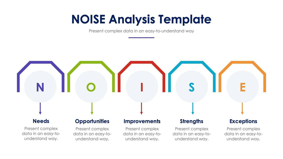 NOISE-Analysis-Template-Slides Slides NOISE Analysis Template Slide Infographic Template S03142217 powerpoint-template keynote-template google-slides-template infographic-template