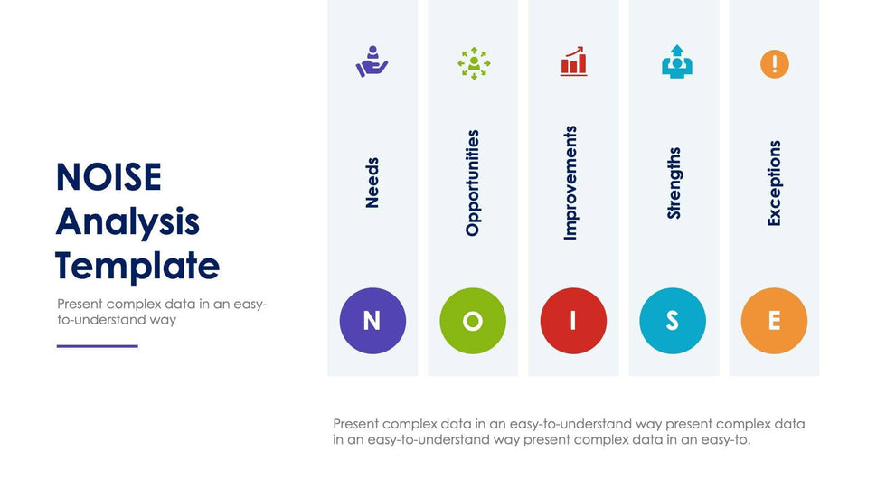 NOISE-Analysis-Template-Slides Slides NOISE Analysis Template Slide Infographic Template S03142220 powerpoint-template keynote-template google-slides-template infographic-template