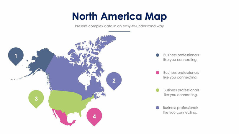 North America Map-Slides Slides North America Map Slide Infographic Template S12232101 powerpoint-template keynote-template google-slides-template infographic-template