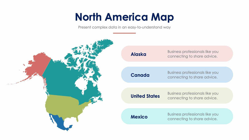 North America Map-Slides Slides North America Map Slide Infographic Template S12232112 powerpoint-template keynote-template google-slides-template infographic-template