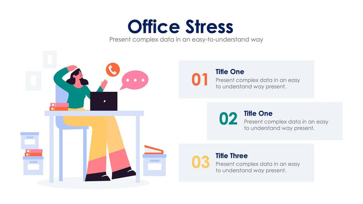 Office-Slides Slides Office Stress Slide Infographic Template S01112302 powerpoint-template keynote-template google-slides-template infographic-template