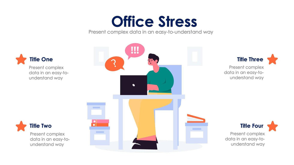 Office-Slides Slides Office Stress Slide Infographic Template S01112306 powerpoint-template keynote-template google-slides-template infographic-template