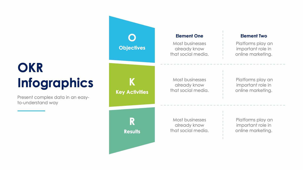 OKR Slide Infographic Template S12032114 – Infografolio