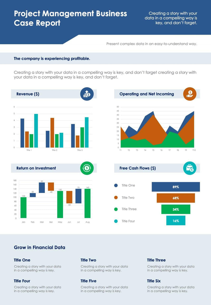 Project Rpo One Pager Project-Management-One-Pagers | Infografolio