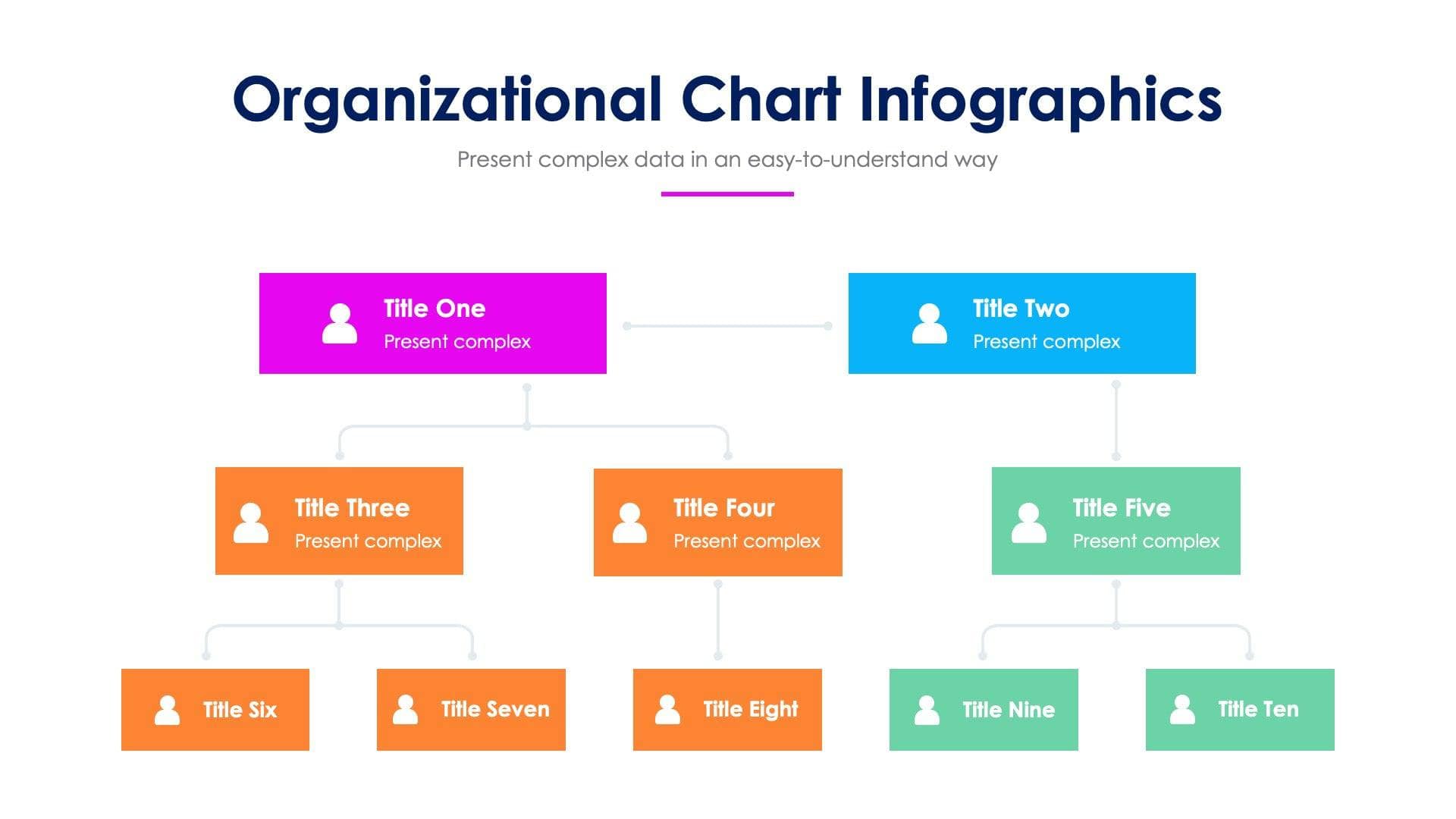 Organizational Chart Slide Infographic Template S03212219 | Infografolio