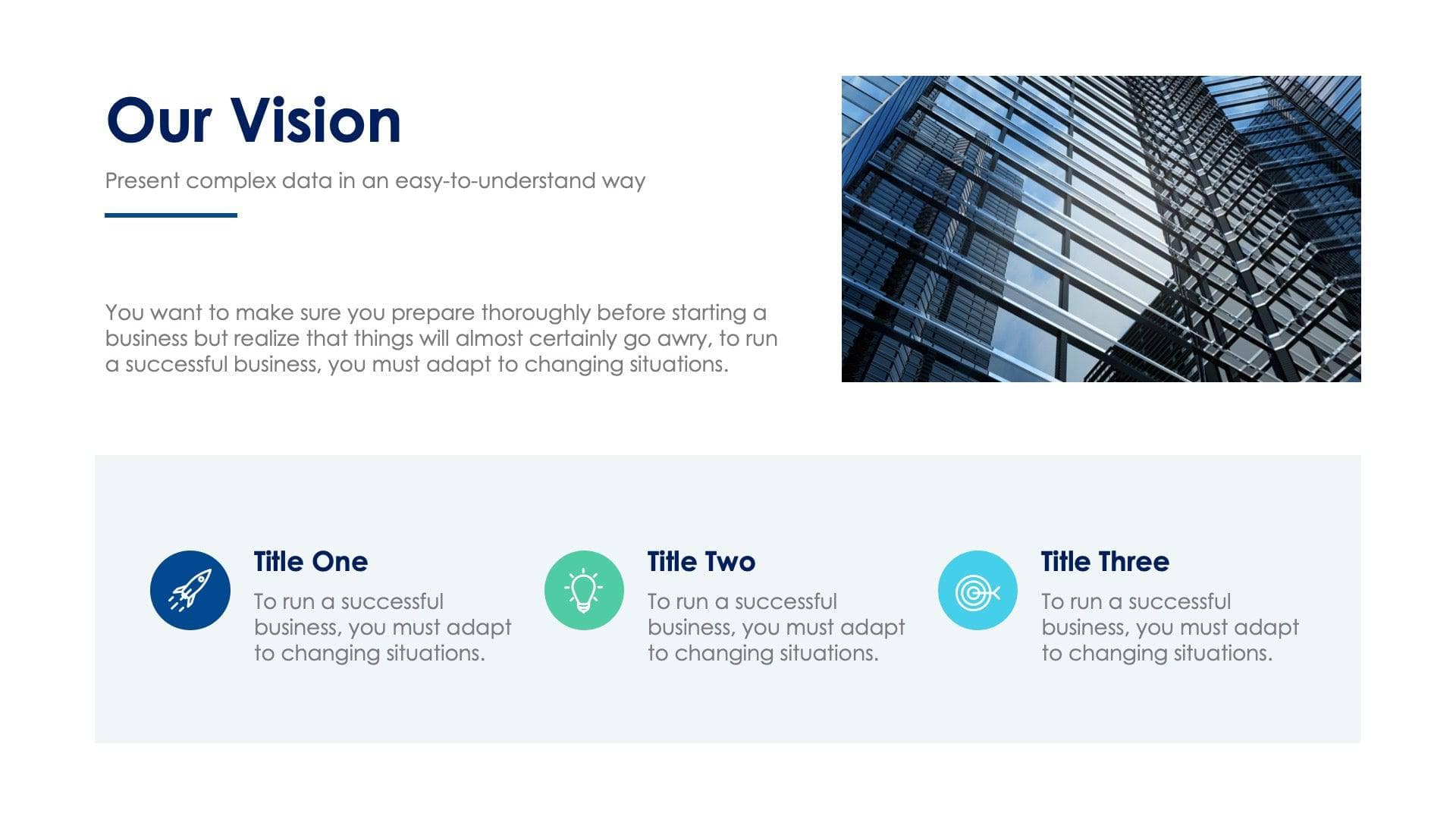 Our Vision Slide Infographic Template S06092208 | Infografolio