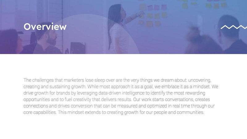 Overiview Example Slides Overview-Slides | Infografolio
