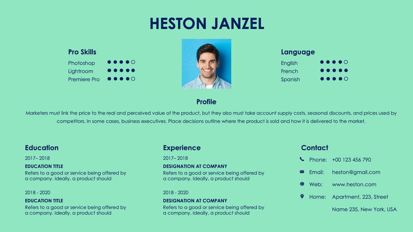 Personal Resume-Slides Slides Personal Resume Slide Infographic Template S01112203 powerpoint-template keynote-template google-slides-template infographic-template
