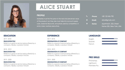 Personal Resume-Slides Slides Personal Resume Slide Infographic Template S01112213 powerpoint-template keynote-template google-slides-template infographic-template