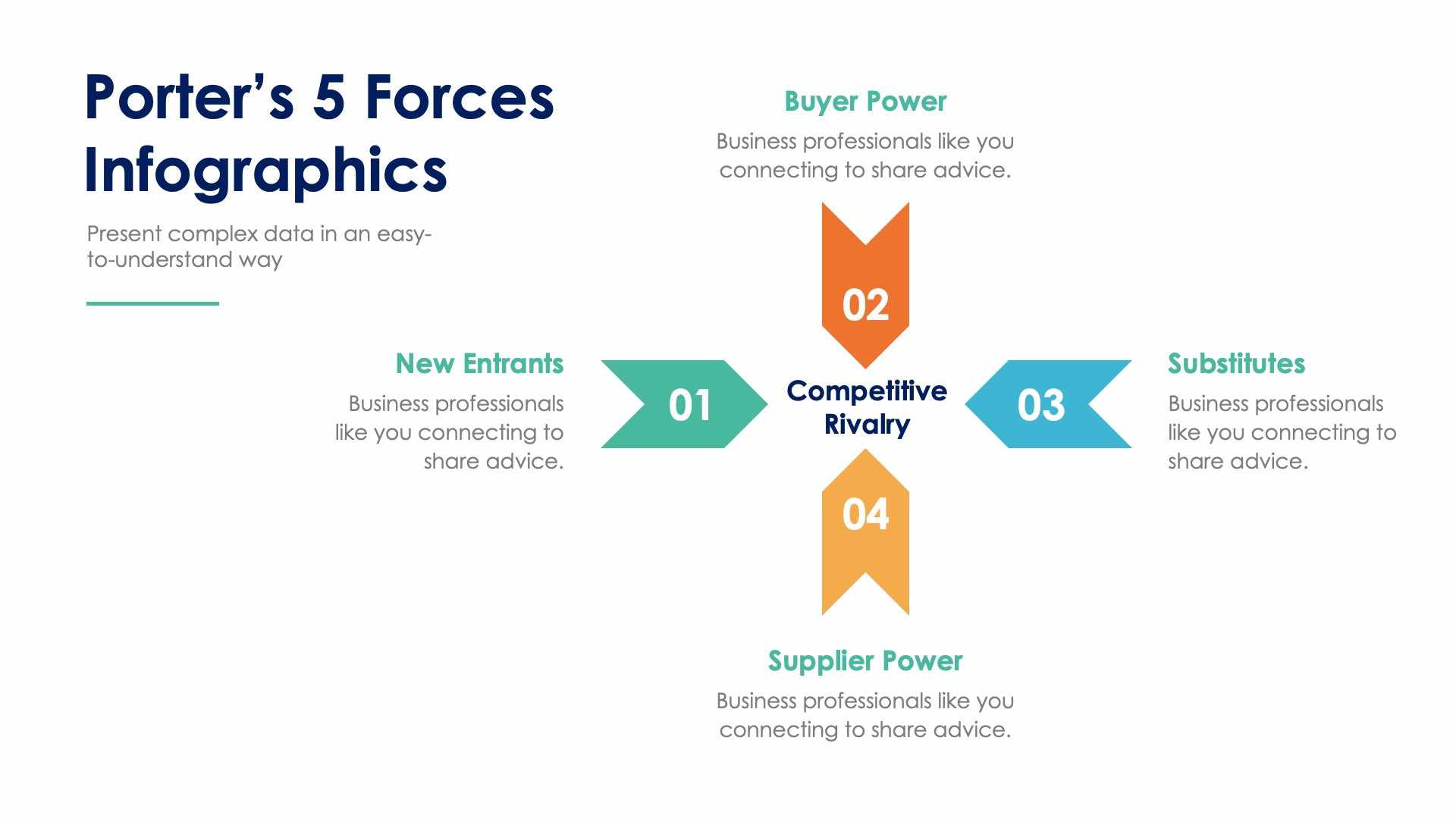 Porter’s 5 Forces Slide Infographic Template S01192212 | Infografolio