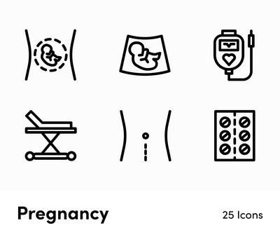 Pregnancy-Outline-Vector-Icons Icons Pregnancy Outline Vector Icons S12222102 powerpoint-template keynote-template google-slides-template infographic-template