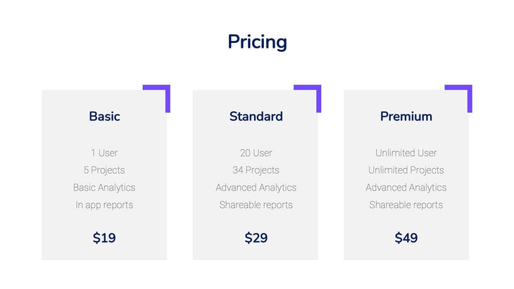 Pricing-Model-Slides Slides Pricing Violet and Blue Slide Template S11042201 powerpoint-template keynote-template google-slides-template infographic-template