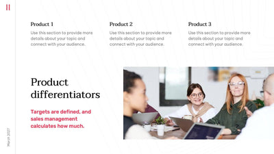 Pricing-Model-Slides Slides Product Differentiators Slide Template S11032201 powerpoint-template keynote-template google-slides-template infographic-template