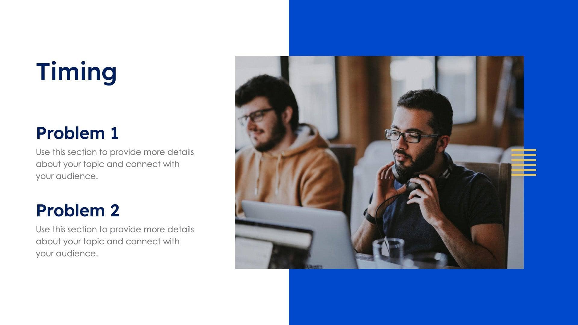 Timing Slide Template S10042201 | Infografolio