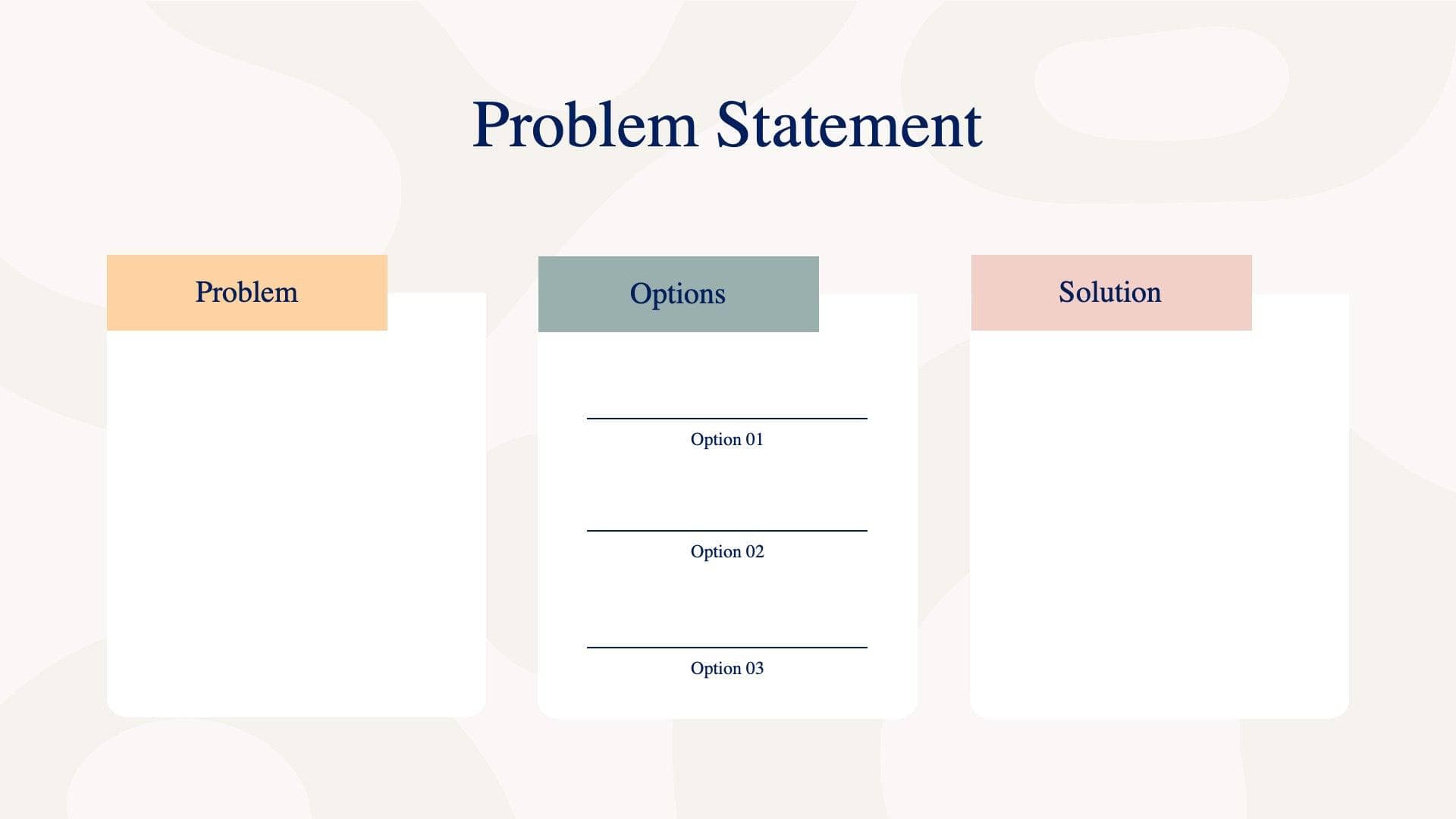 Problem Statement Slide Infographic Template S08152205 | Infografolio
