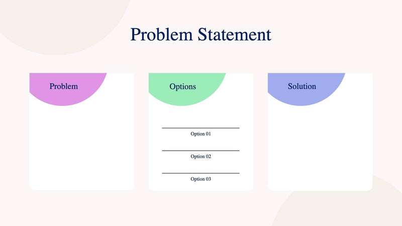 Problem-Statement-Slides | Infografolio