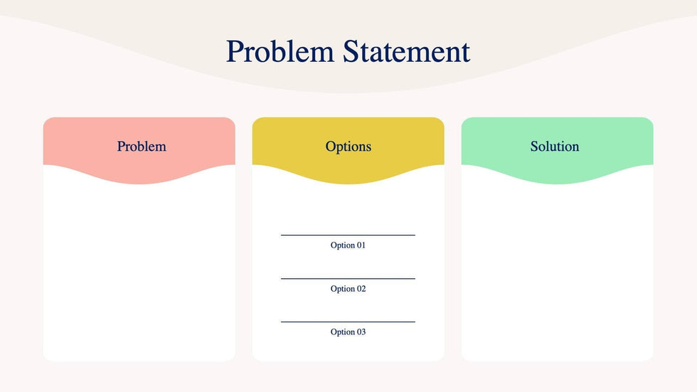 Problem Statement Slide Infographic Template S08152210 | Infografolio