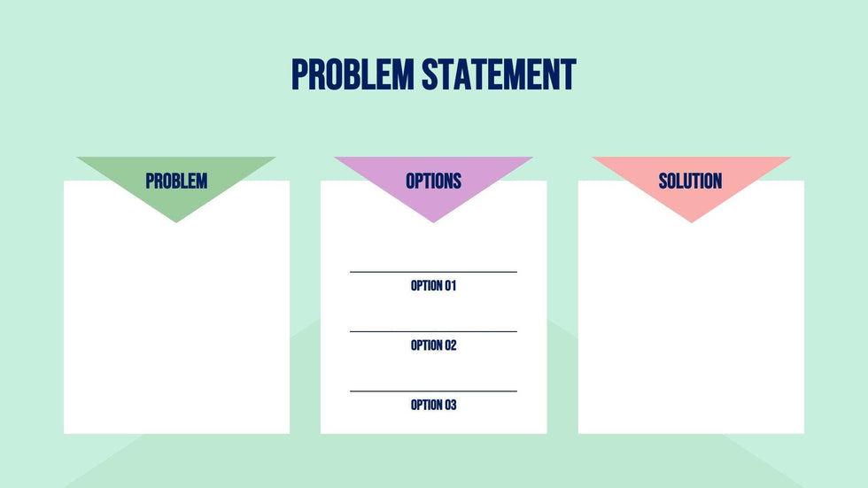 Problem Statement Slide Infographic Template S08152217 | Infografolio