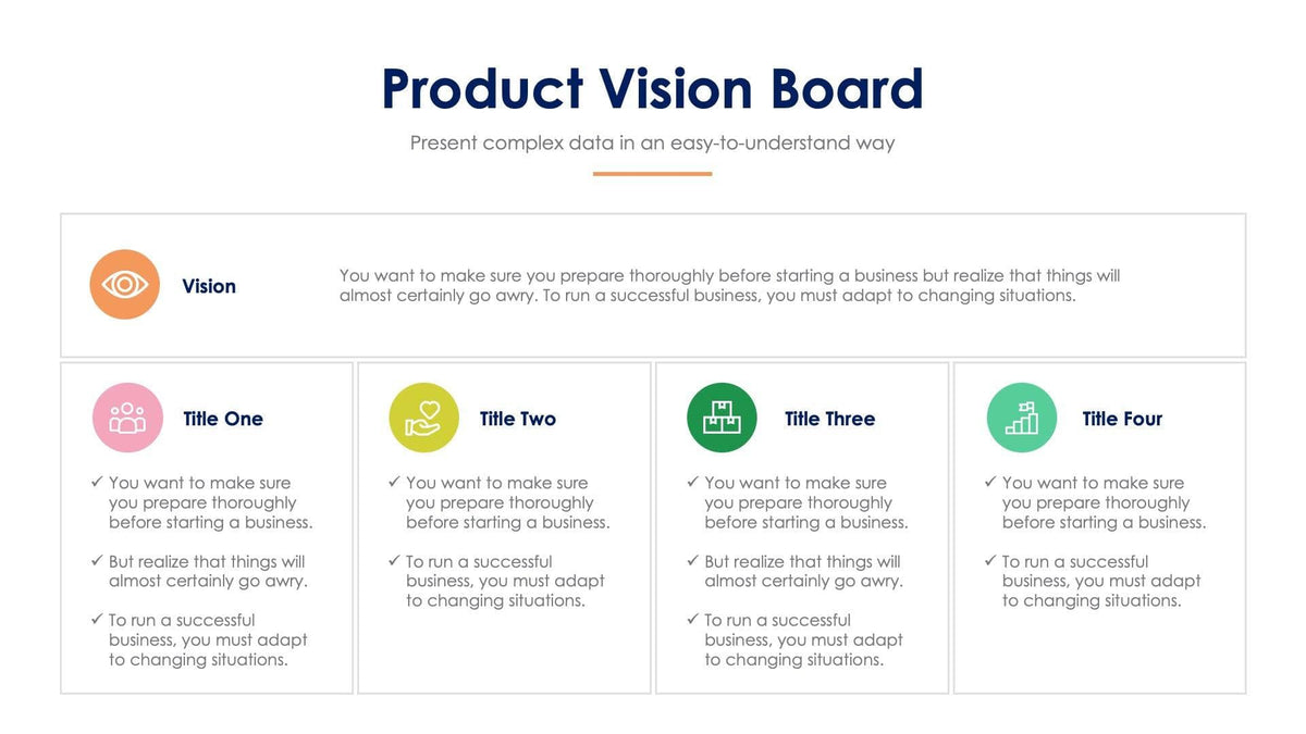 Product Vision Board Slide Infographic Template S06092202 – Infografolio