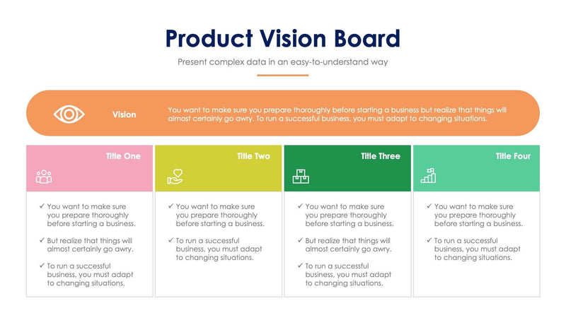 Product Vision Slide Templates | Infografolio