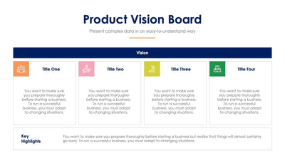 Product Vision Board Slide Infographic Template S06092207 – Infografolio