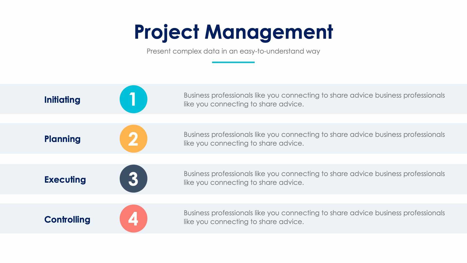 Project Management Slide Infographic Template S01192219 | Infografolio