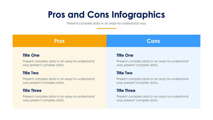 Pros and Cons Slide Infographic Template S02152212 – Infografolio