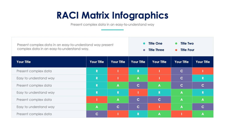 RACI Matrix Slide Infographic Template S03142203 – Infografolio