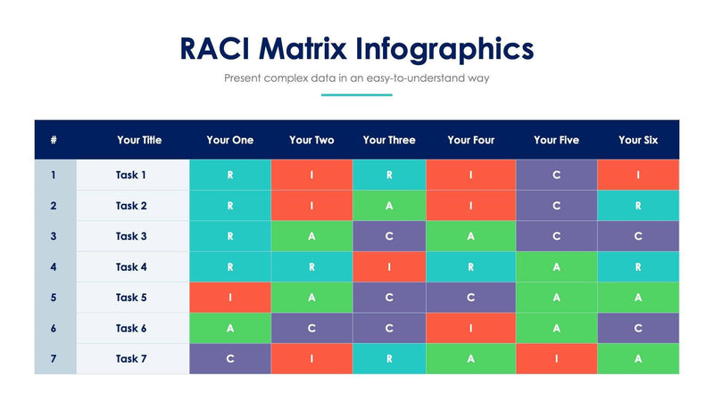 RACI MatrixSlides Infografolio