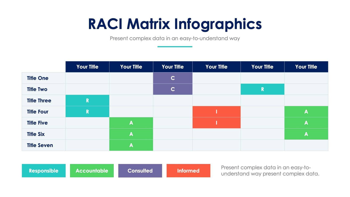 RACI Matrix Slide Infographic Template S03142210 – Infografolio