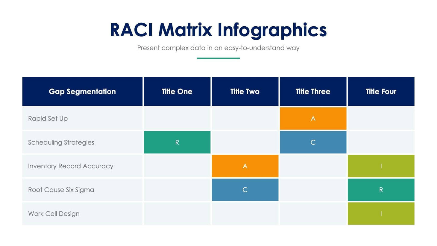 RACI Matrix Slide Infographic Template S03142213 – Infografolio