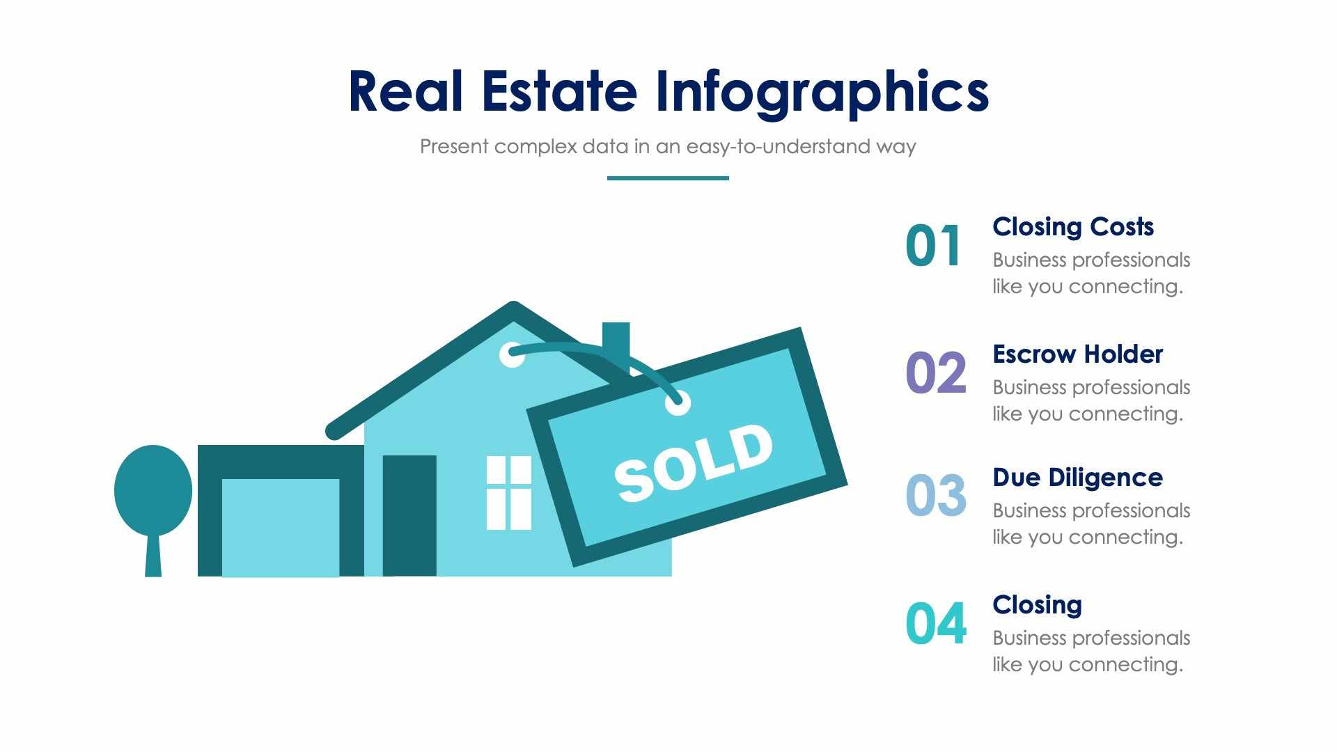 Real Estate Slide Infographic Template S01172230 | Infografolio